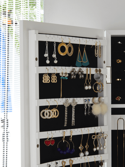 Lizkm Classic Wall Mount Jewelry Cabinet